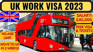 UK Work Permit Visa 2024 | UK Skilled Work Visa | UK Work Visa Application Process | Dream Canada
