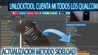 QUITAR CUENTA MI NUEVO METODO SIDELOAD TODOS LOS QUALCOM POCO X3 NOTE9 CON UNLOCKTOOL ACTUALIZACION