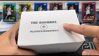 🔥 GOLD /50 AUTO 🔥 PLATINUM Basketball Boombox Subscription Box Opening! FOTL!!!