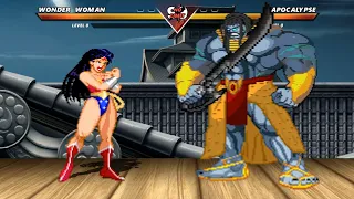 WONDER WOMAN vs APOCALYPSE - High level insane fight❗🔥