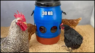 Unusual Idea | Perfect 30 Kg Storage Chicken Feeder Making