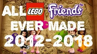 ALL LEGO FRIENDS Sets Ever Made 2012-2018 (Sets, Polybags, Promotional gears...)