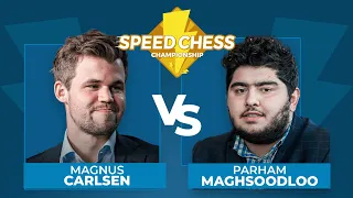 Magnus Carlsen vs Parham Maghsoodloo | Speed Chess Championship