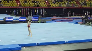 Coralie Demers, International Gymnix 2024,Équipe Canada1 junior,  Sol