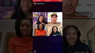 Psyiconic & Prettyaxme TikTok live pt 1