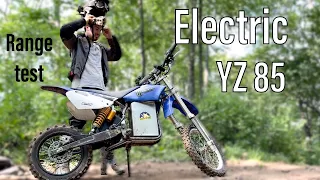 First Real Off Road Test of the Electric YZ 85 Dirt Bike