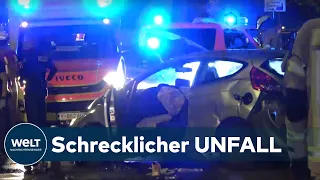 ILLEGALES AUTORENNEN: Kudamm-Raser knallt Kleinwagen mit Mutter und Tochter von der Straße