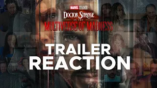 Marvel Studios' Doctor Strange in the Multiverse of Madness | Official Trailer Reaction Mashup