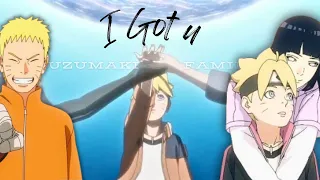 Naruto, Hinata and Boruto Uzumaki AMV- I Got You