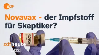 Novavax und vierte Corona-Impfung - eure Fragen an die STIKO | ZDFheute live mit Prof. Eva Hummers