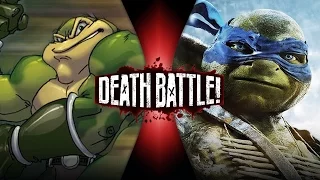 Zitz VS Leonardo (Battletoads VS Ninja Turtles) | DEATH BATTLE!