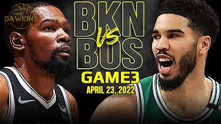 Boston Celtics vs Brooklyn Nets Game 3 Full Highlights | 2022 ECR1 | FreeDawkins