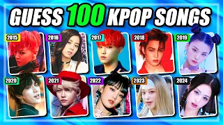 100 KPOP SONGS (2015 - 2024) - Born Tobe Visual 2024