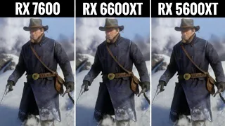 RX 7600 vs RX 6600XT vs RX 5600XT | i9 13900K