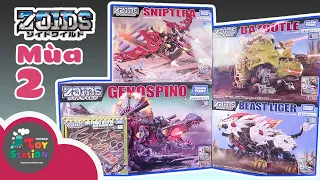 Thiết kế đỉnh cao của Zoids Wild Zero Thú Vương Đại Chiến mùa 2 Beast Liger,Genospino ToyStation 523