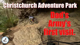 Christchurch Adventure Park. Dad's Army's first visit.