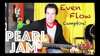 Guitar Lesson: How To Play Pearl Jam's Even Flow - Campfire Style