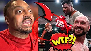 (FIRST LOOK!!) Mike Tyson TRAINING Francis Ngannou For FURY!!