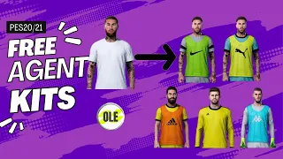 FREE AGENT KITS SEASON 2023 - 2024 NEW MOD & Tutorials