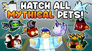 I HATCHED ALL MYTHICAL PETS In Pet Simulator X [Roblox]