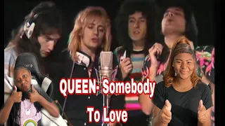 QUEEN- SOMEBODY TO LOVE (REACTION)