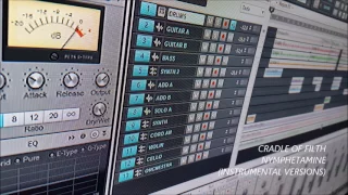 CRADLE OF FILTH - NYMPHETAMINE (INSTRUMENTAL VERSIONS)