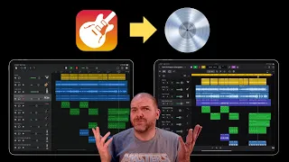 Convert GarageBand iOS projects to Logic Pro iPad