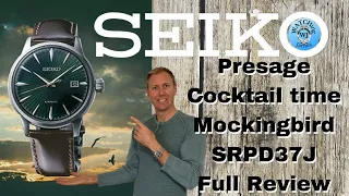 Seiko Presage Cocktail time Mockingbird SRPD37J Full Review