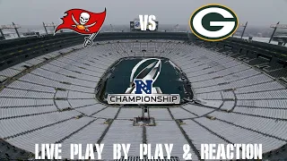 Packers vs Buccaneers NFC Championship Game Live Play by Play & Reaction