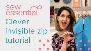 Super clever invisible zip trick