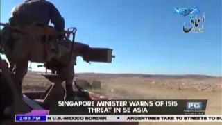 Singapore minister warns of ISIS threat in Southeast Asia