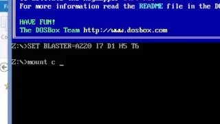 DosBOX : how to install it on windows 7/8/8.1/10 and mount a drive