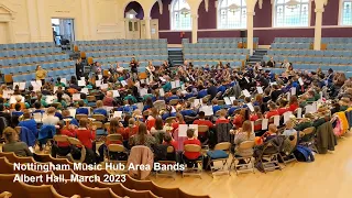 Nottingham Music Hub Area Bands at the Albert Hall, Nottingham: March 2023