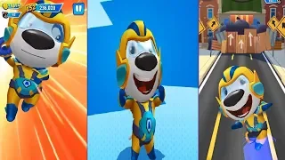 Talking Tom Hero Dash Android Gameplay #6 - Superhero HANK New Outfit Unlocked