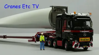 IMC Mammoet Mercedes-Benz Actros + Nooteboom Super Wing Carrier + Wing by Cranes Etc TV