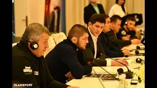 Xabib Nurmagomedov Toshkentda jang o'tkazmoqchi