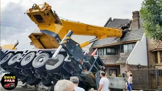 BIGGEST CRANE FAILS | Dangerous Operating Heavy Equipment Crane Fails Compilation