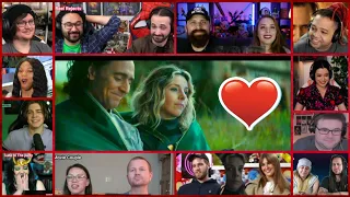 Reactors React to Loki and Sylvie Romantic Moment. Loki episode 5 Reaction.