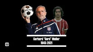 RIP Gerhard "Gerd" Müller • 1945-2021 • Best Moments