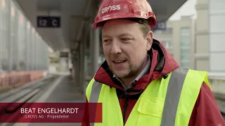 Baustellenrundgang Bahnhof Süd, Aarau