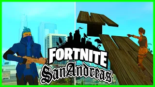 لعبت مود فورت نايت في جي تي اي سان اندرياس | GTA San Andreas Fortnite