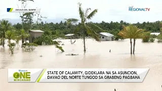 One Mindanao: Kapin 16,000 ka magbanay sa Davao Del Norte, apektado sa pagbaha