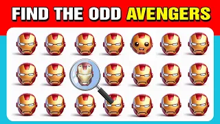 62 puzzles for GENIUS | Find the ODD One Out -  Avengers Edition ⚡