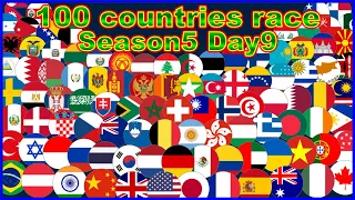 [Season5 Day9] 100 countries 39 stages marble point race | Marble Factory 2nd