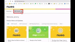NWEA MAP Manage Test Sessions