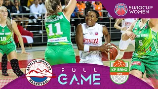 Antalya BSB Toroslar BC v KP TANY Brno | Full Basketball Game | EuroCup Women 2023-24