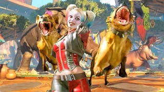 Injustice 2 All Super Moves on Gorilla City (No HUD) 4k UHD 2160p