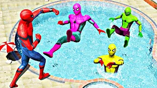 GTA 5 Epic Water Ràgdolls Spider-Man Jumps / Fails ep. 23 #ragdolls #spiderman #epic