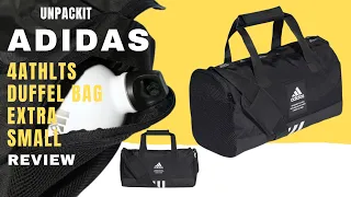 ADIDAS DUFFEL BAG 4ATHLTS XS REVIEW AND UNBOXING