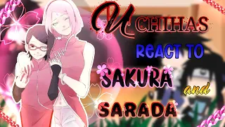 🔥⚡Uchihas Reacts To Sakura and Sarada🔥⚡ | SasuSaku🌸⚡ | GCRV | #naruto #sasusaku #uchihaclan